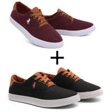 Preto/Bordo