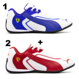 Branco e Azul + Branco e Vermelho