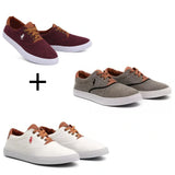 Bordô/Cinza/Branco