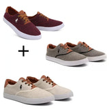 Bordô/Cinza/Creme