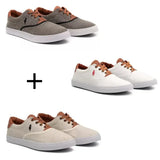 Cinza/Branco/Creme